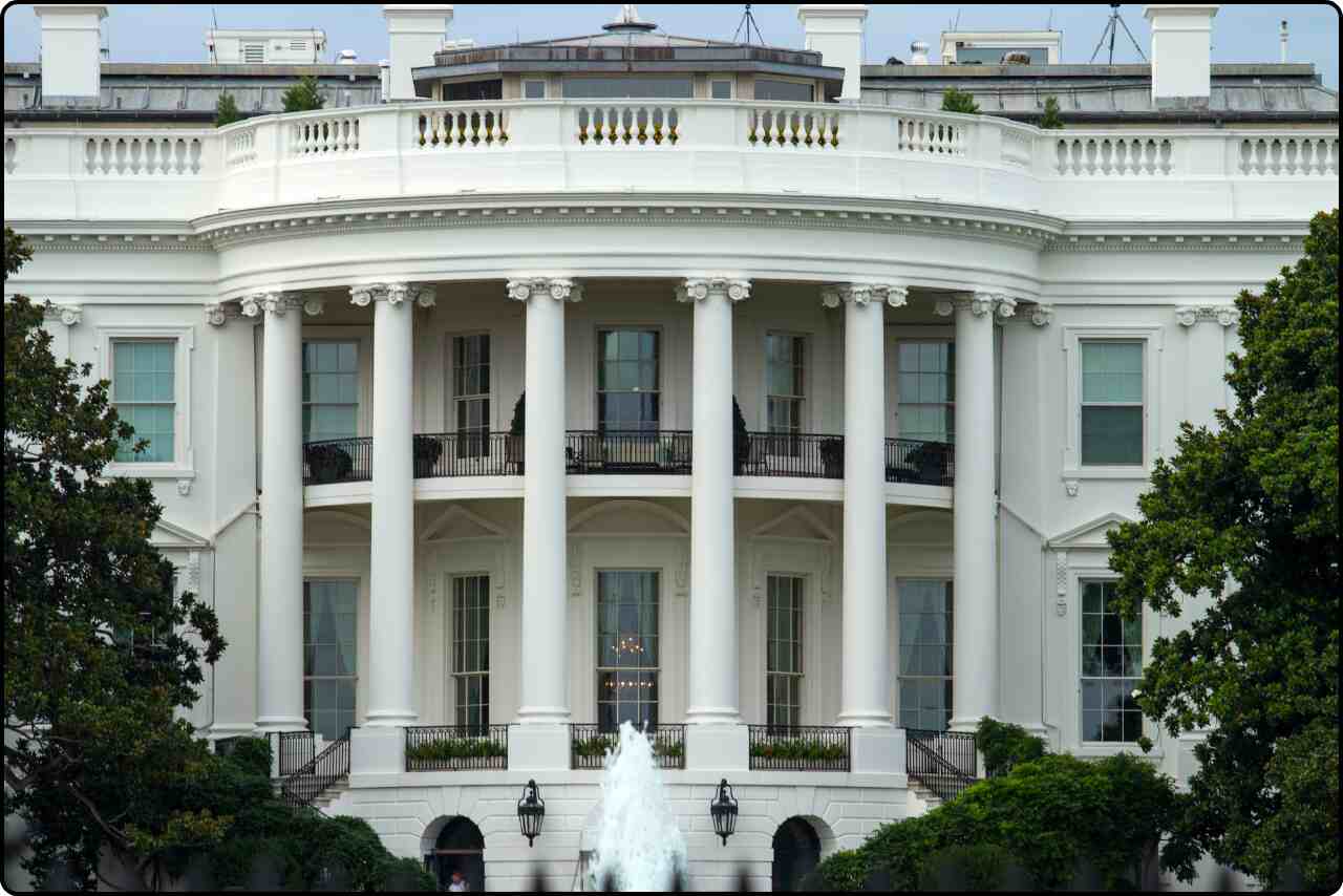 The White House, the official residence and workplace of the U.S. President in Washington, D.C.